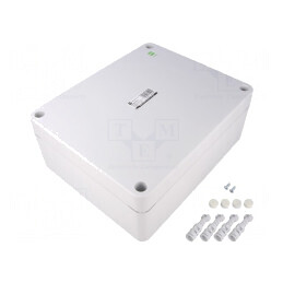 Carcasă Universală Industrial Gri 220x270x106mm | Electronic-mag.ro | Componente Electronice