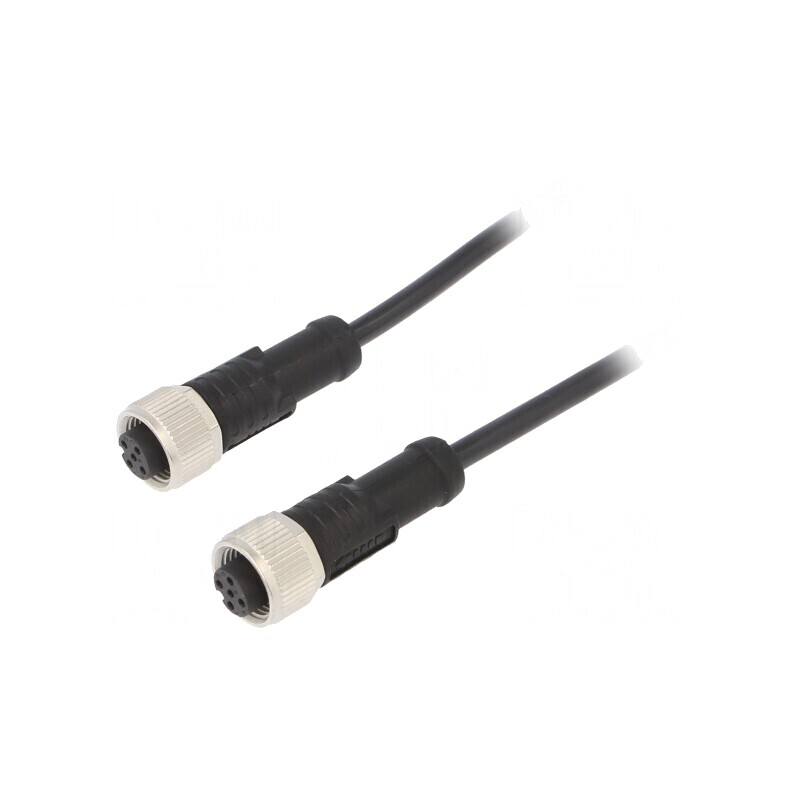Cablu senzori/automatizări 5 PIN M12-M12 1m | Electronic-mag.ro | Componente Electronice