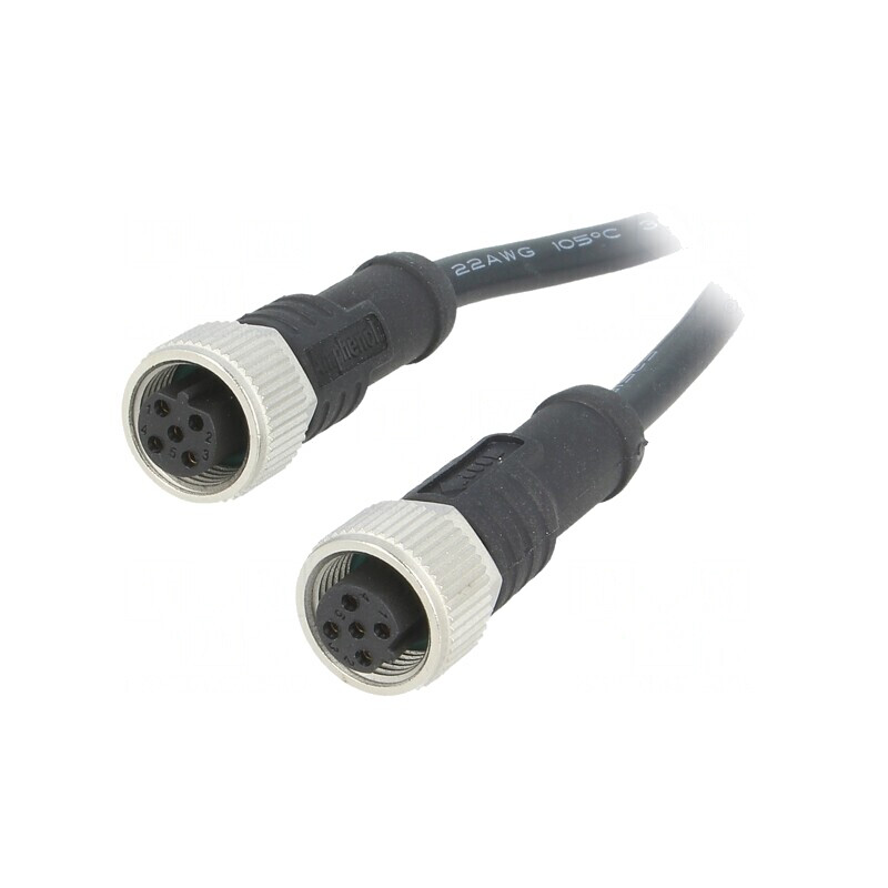 Cablu Senzori Automatizări M12 1m | Electronic-mag.ro | Componente Electronice