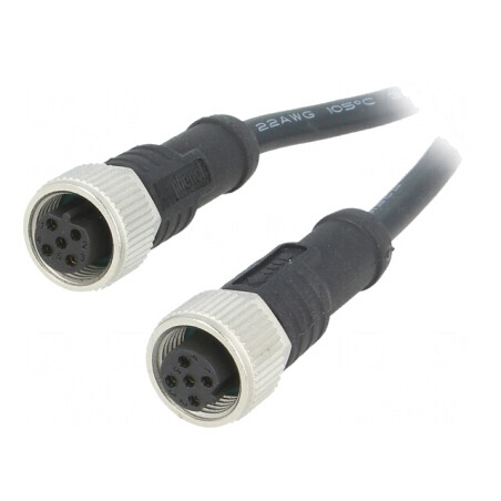 Cablu Senzori Automatizări M12 1m | Electronic-mag.ro | Componente Electronice