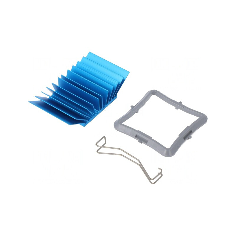 Radiator extrudat cu aripioare BGA albastră 32,5mm | Electronic-mag.ro | Componente Electronice Radiator extrudat cu aripioare BGA albastră 32,5mm | Electronic-mag.ro | Componente Electronice