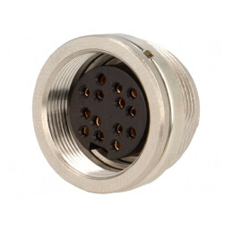 Conector M16 Soclu Mamă 14 PIN 3A 150V IP40 | Electronic-mag.ro | Componente Electronice