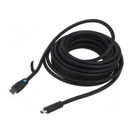 Cablu HDMI 2.0 8m Negru | Electronic-mag.ro | Componente Electronice