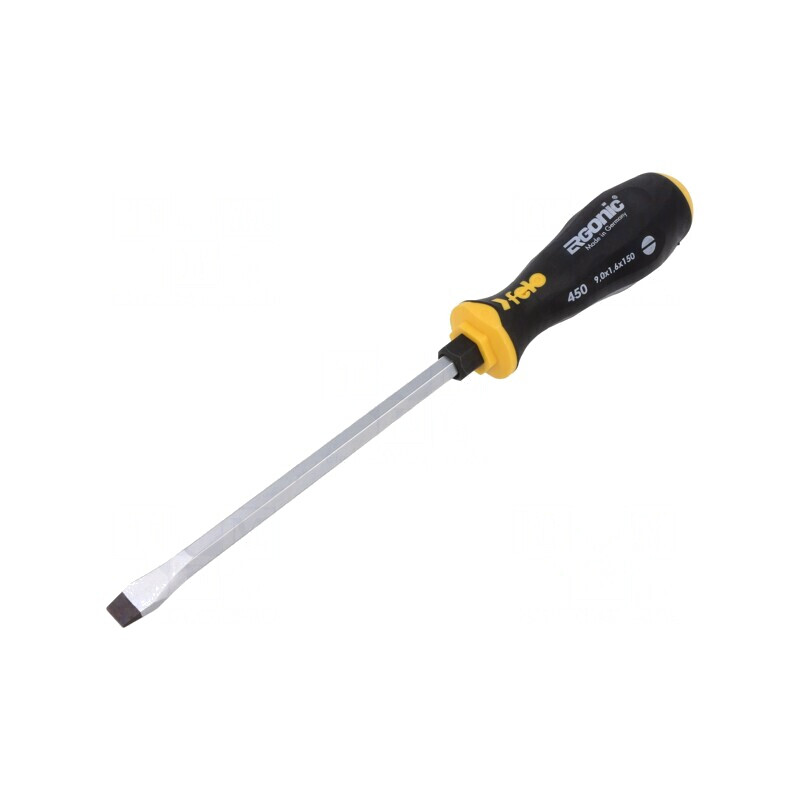 Şurubelniţă plată de impact 9,0x1,6mm ERGONIC | Electronic-mag.ro | Componente Electronice