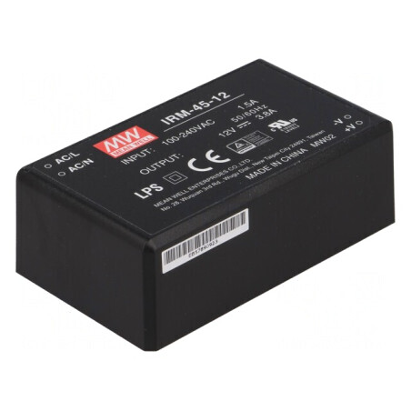 Convertor AC/DC 45.6W 85-264VAC la 12VDC 3800mA 1 PCB | Electronic-mag.ro | Componente Electronice