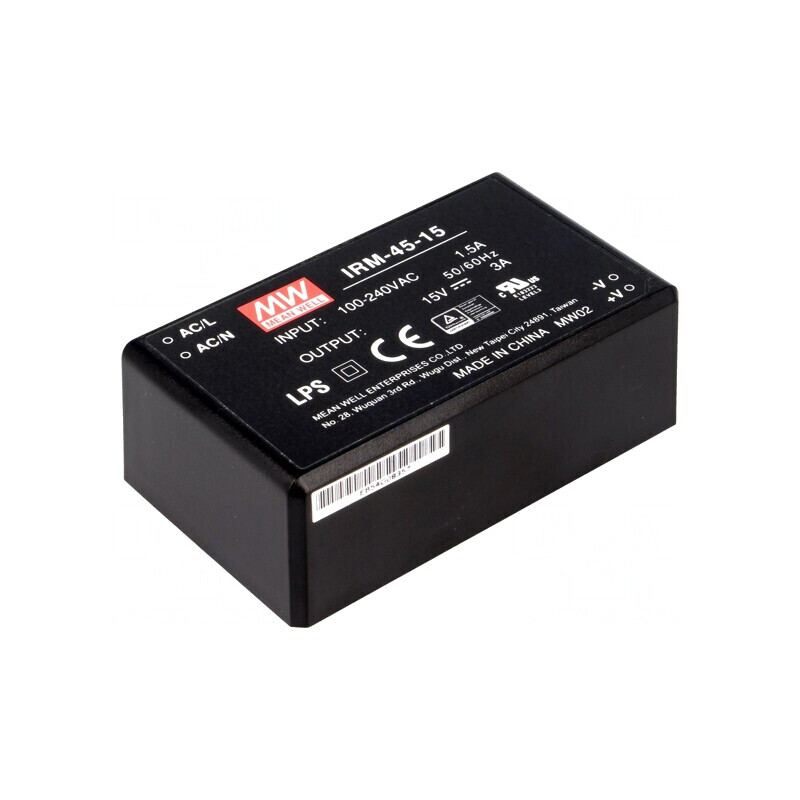 Convertor AC/DC 45W 15V 3A | Electronic-mag.ro | Componente Electronice Convertor AC/DC 45W 15V 3A | Electronic-mag.ro | Componente Electronice