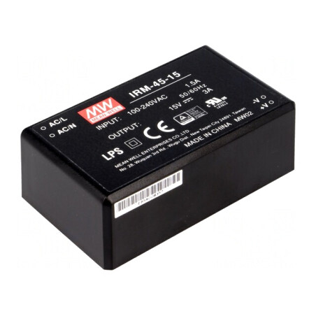 Convertor AC/DC 45W 15V 3A | Electronic-mag.ro | Componente Electronice