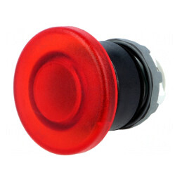 Comutator cu apăsare 22mm roșu IP66 | Electronic-mag.ro | Componente Electronice