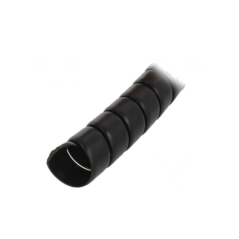 Înfășurare în spirală polipropilenă neagră 34mm 1m | Electronic-mag.ro | Componente Electronice