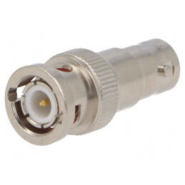 Adaptor BNC Soclu-Mufă 50Ω PTFE | Electronic-mag.ro | Componente Electronice
