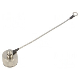 Capac Protecție Argintiu 9 cm | Electronic-mag.ro | Componente Electronice