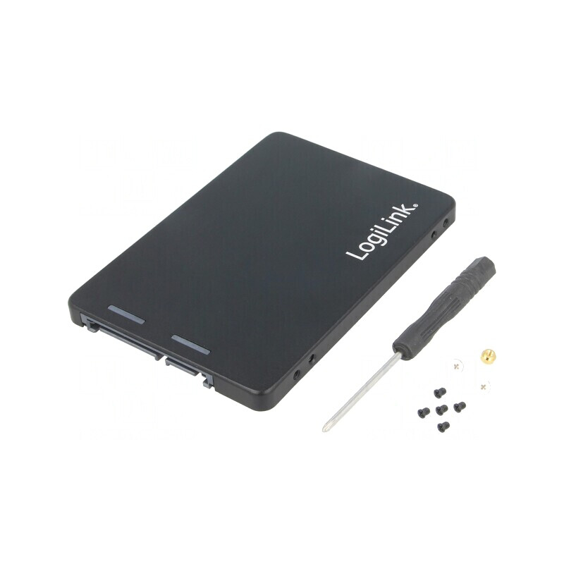 Adaptor M.2 pentru SATA Negru 100x70x7mm | Electronic-mag.ro | Componente Electronice