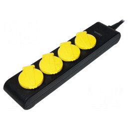 Prelungitor 4 Prize 230V 16A 1.4m | Electronic-mag.ro | Componente Electronice
