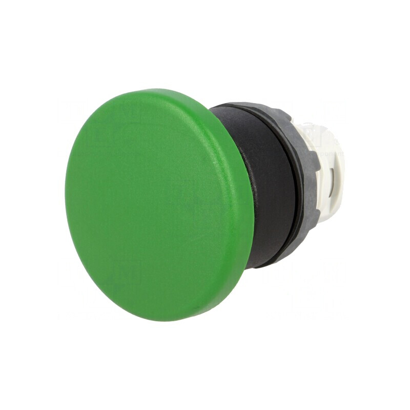 Comutator 22mm Verde cu Acționare prin Apăsare | Electronic-mag.ro | Componente Electronice