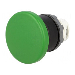 Comutator 22mm Verde cu Acționare prin Apăsare | Electronic-mag.ro | Componente Electronice
