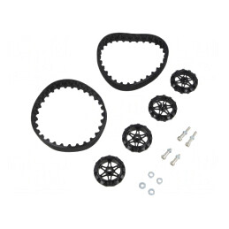 Şenile Neagră 35mm 30T TRACK SET | Electronic-mag.ro | Componente Electronice