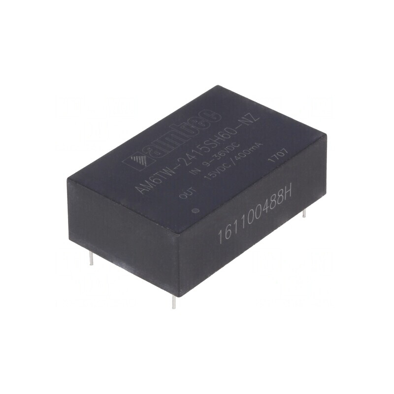 Convertor DC/DC 6W 9-36V la 15V 400mA DIP24 | Electronic-mag.ro | Componente Electronice