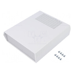 Carcasă ventilată cu fixare pe PCB AUS 12.5 | Electronic-mag.ro | Componente Electronice