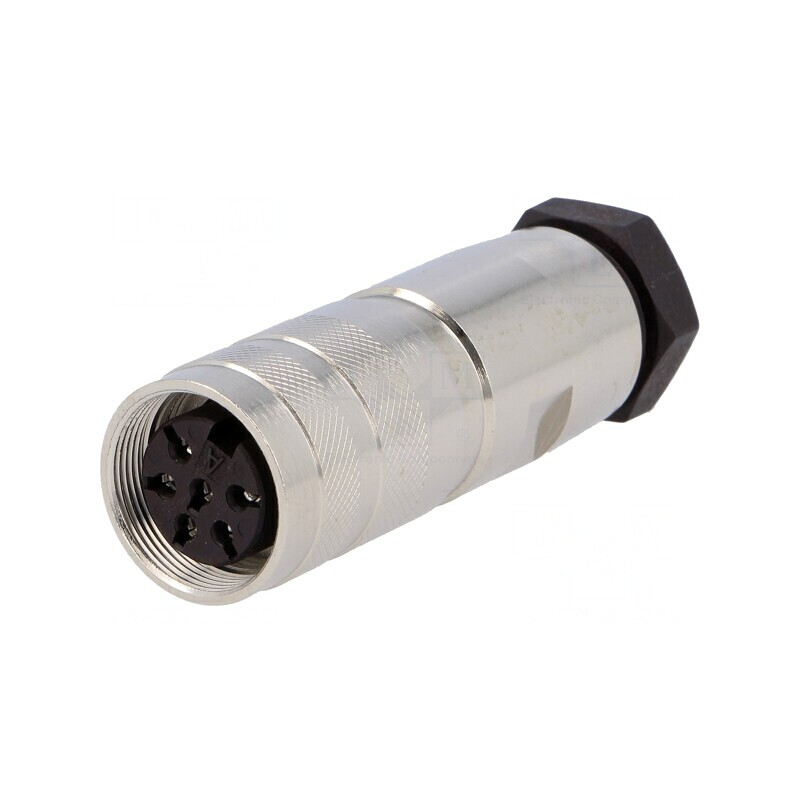 Mufă Conector M16 6-Pin 5A 300V Drept | Electronic-mag.ro | Componente Electronice
