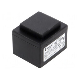 Transformator încapsulat 15VA 230V 12V PCB | Electronic-mag.ro | Componente Electronice
