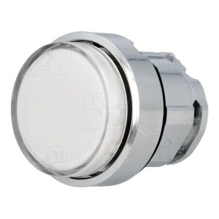 Comutator apăsare 22mm alb IP66 | Electronic-mag.ro | Componente Electronice