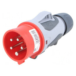 Conector de Alimentare AC Trifazat 16A 400VAC IP44 | Electronic-mag.ro | Componente Electronice