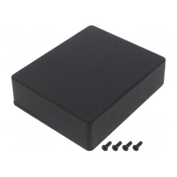 Carcasă Universală Aluminiu IP54 100x120x35mm | Electronic-mag.ro | Componente Electronice