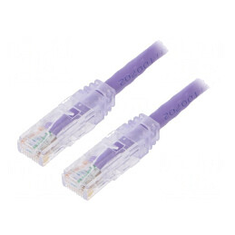 Patch Cord Cat6 U/UTP LSZH Violet 3m | Electronic-mag.ro | Componente Electronice