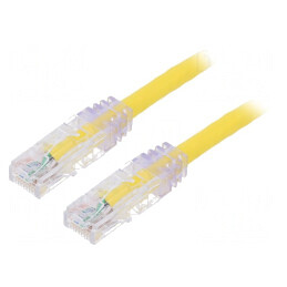 Patch Cord UTP Cat6 Galben 3m LSZH | Electronic-mag.ro | Componente Electronice