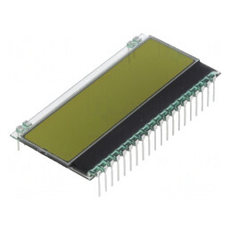 LCD Alfanumeric 16x3 Galben-Verde STN Positive | Electronic-mag.ro | Componente Electronice