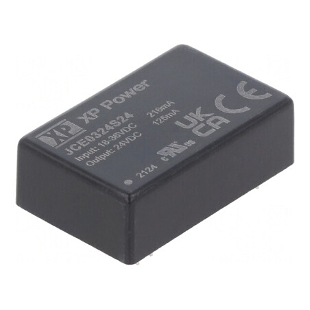 Convertor DC/DC 3W 18-36V la 24V 125mA DIP24 | Electronic-mag.ro | Componente Electronice