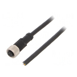 Cablu Conectare M12 5 Pin 2m 60VAC 4A | Electronic-mag.ro | Componente Electronice