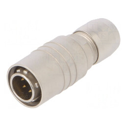 Conector Circular Push-Pull HR10 6-Pin Aurit pentru Lipire | Electronic-mag.ro | Componente Electronice