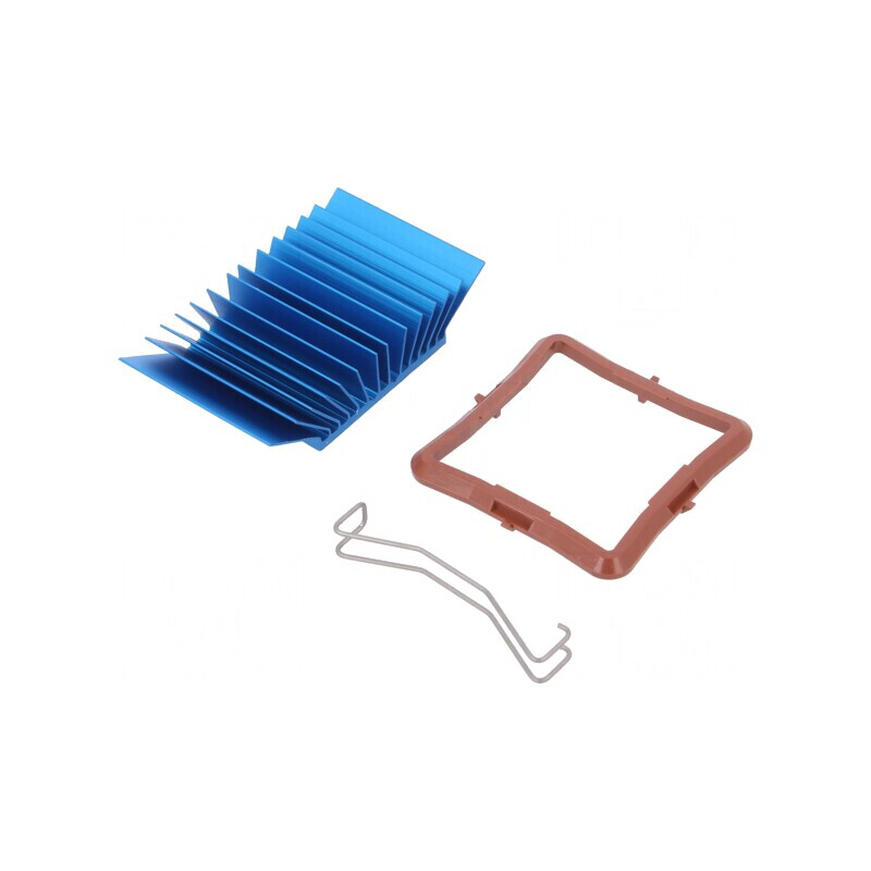 Radiator cu Aripioare BGA Albastru 37,5mm | Electronic-mag.ro | Componente Electronice Radiator cu Aripioare BGA Albastru 37,5mm | Electronic-mag.ro | Componente Electronice