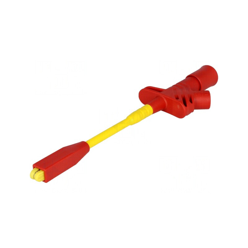 Clips măsurare crocodil 20A roşu 1000V 4mm 50mΩ | Electronic-mag.ro | Componente Electronice Clips măsurare crocodil 20A roşu 1000V 4mm 50mΩ | Electronic-mag.ro | Componente Electronice