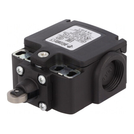 Limitator cursă rolă oțel Ø12mm NO NC 10A 500VAC | Electronic-mag.ro | Componente Electronice