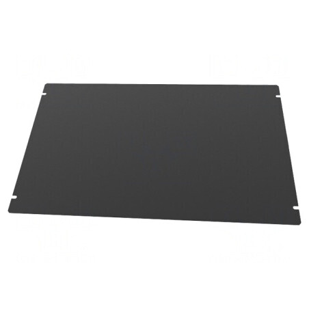 Placă de montare oțel neagră 1441 | Electronic-mag.ro | Componente Electronice