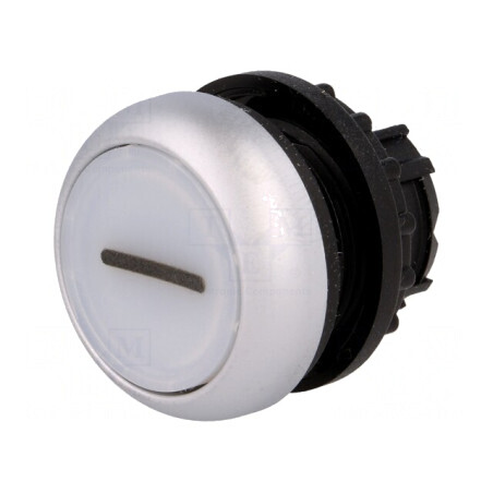 Comutator Apăsare 22mm Alb IP67 | Electronic-mag.ro | Componente Electronice