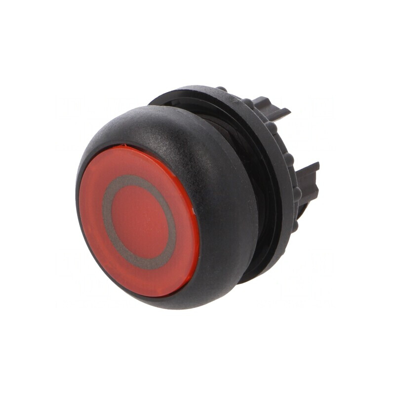 Comutator cu apăsare 22mm roșu IP67 | Electronic-mag.ro | Componente Electronice