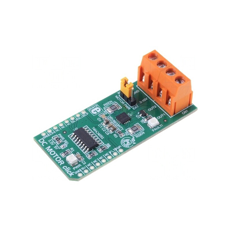Driver Motor PWM Click Board 74HC4053 DRV8833RTY | Electronic-mag.ro | Componente Electronice Driver Motor PWM Click Board 74HC4053 DRV8833RTY | Electronic-mag.ro | Componente Electronice