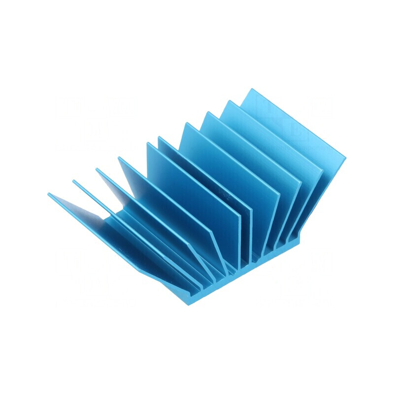 Radiator extrudat cu aripioare BGA albastru 31x31mm | Electronic-mag.ro | Componente Electronice Radiator extrudat cu aripioare BGA albastru 31x31mm | Electronic-mag.ro | Componente Electronice