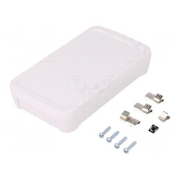 Carcasă Universală ABS IP40 75x130x26mm BoPad Albă | Electronic-mag.ro | Componente Electronice