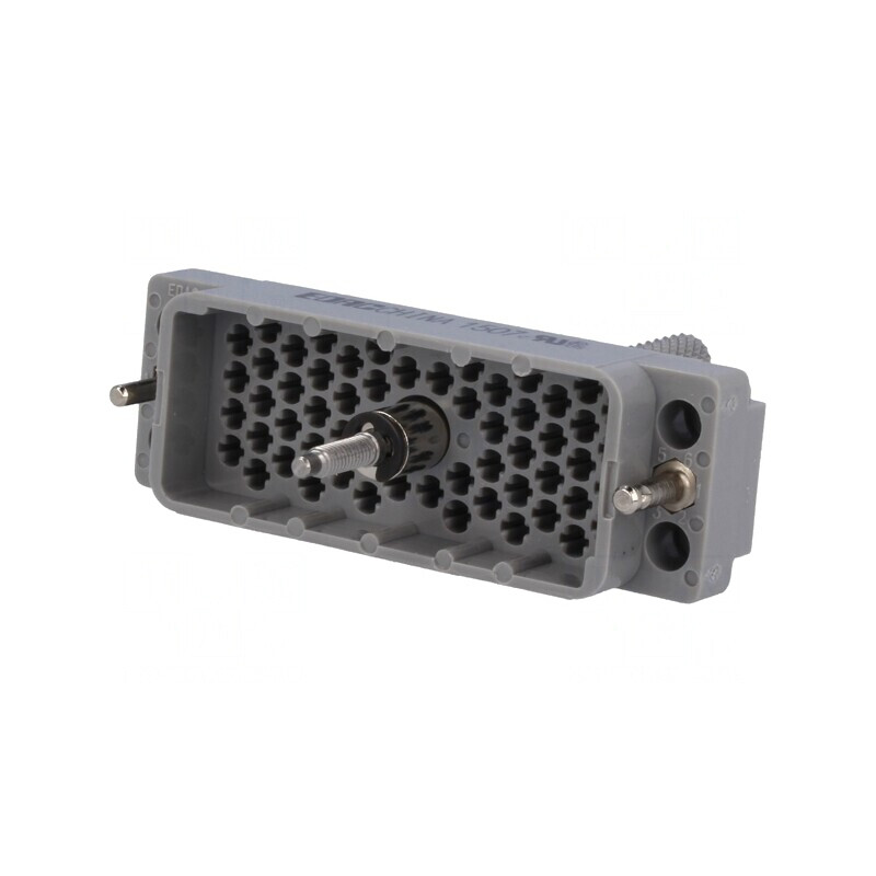 Mufă Dreptunghiulară Hermafrodit din Policarbonat | Electronic-mag.ro | Componente Electronice