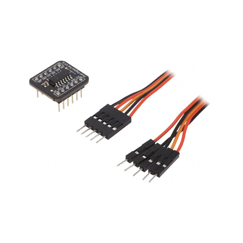 Modul de Extensie Potențiometru Digital SPI 2,7-5,5VDC 2 Canale | Electronic-mag.ro | Componente Electronice