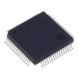 IC: ethernet switch | 10/100Base-T | MDI,MDI-X,MII | LQFP64 | KSZ8462FHLI