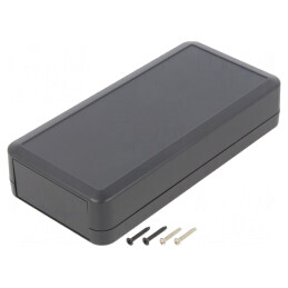 Carcasă Universală ABS Gri Închis 80x165x35mm | Electronic-mag.ro | Componente Electronice