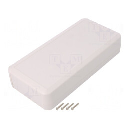 Carcasă universală 80x165x35mm albă IP40 LC ABS | Electronic-mag.ro | Componente Electronice