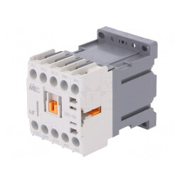 Contactor 3P NO 24VDC 6A IP20 | Electronic-mag.ro | Componente Electronice