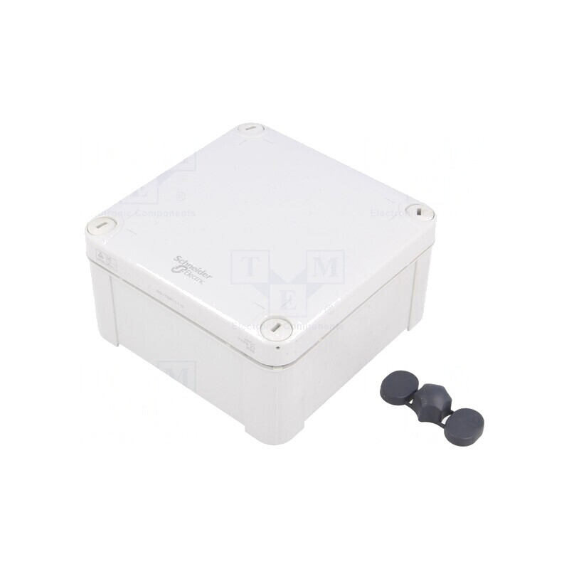 Carcasă Universală Policarbonat Gri 105x105x62 mm | Electronic-mag.ro | Componente Electronice