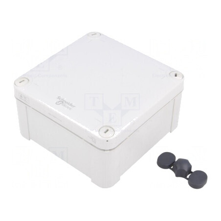 Carcasă Universală Policarbonat Gri 105x105x62 mm | Electronic-mag.ro | Componente Electronice